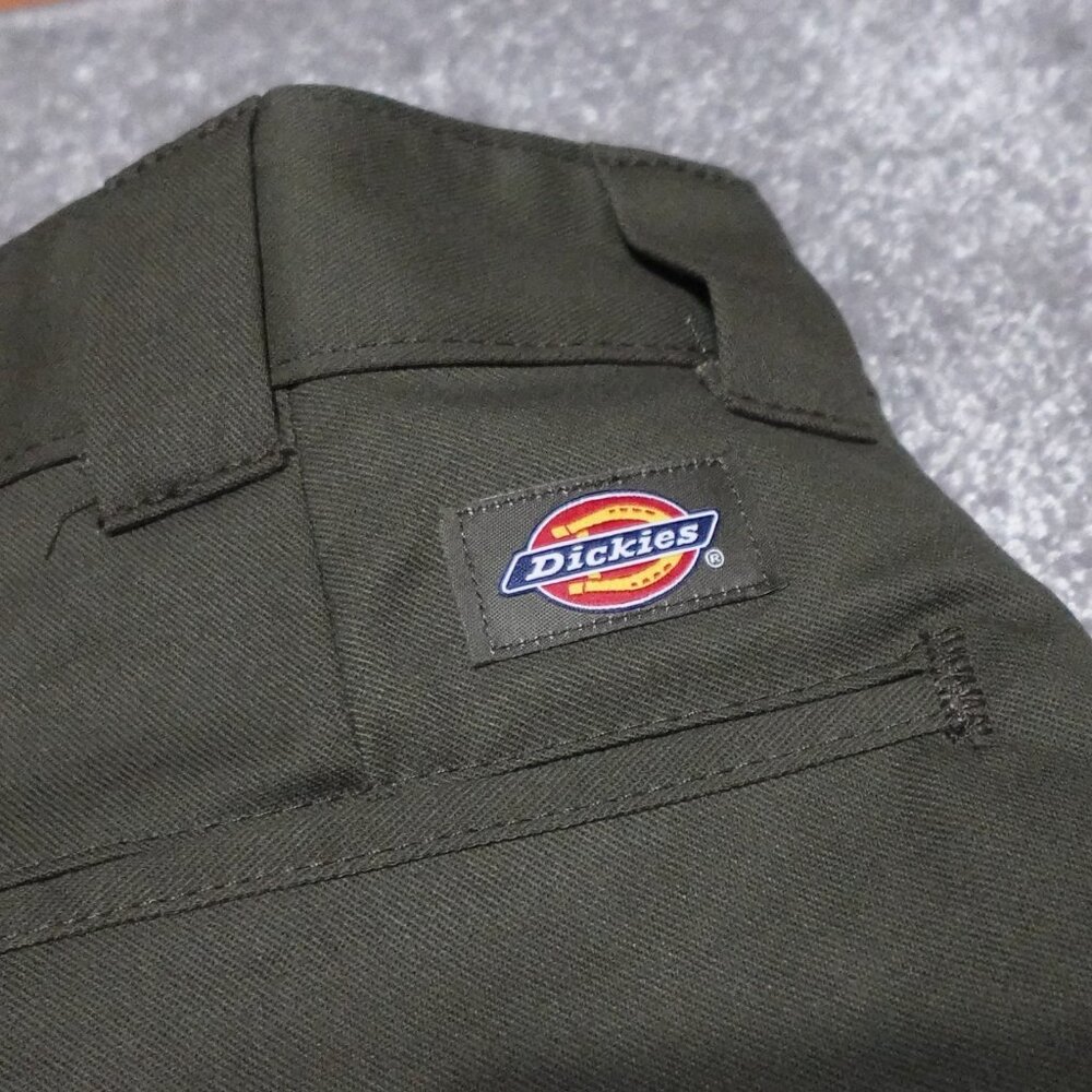 Dickies Flex Slim Straight Pants Men's Size30 x 32 Green Cargo Workwear - Picture 8 of 16